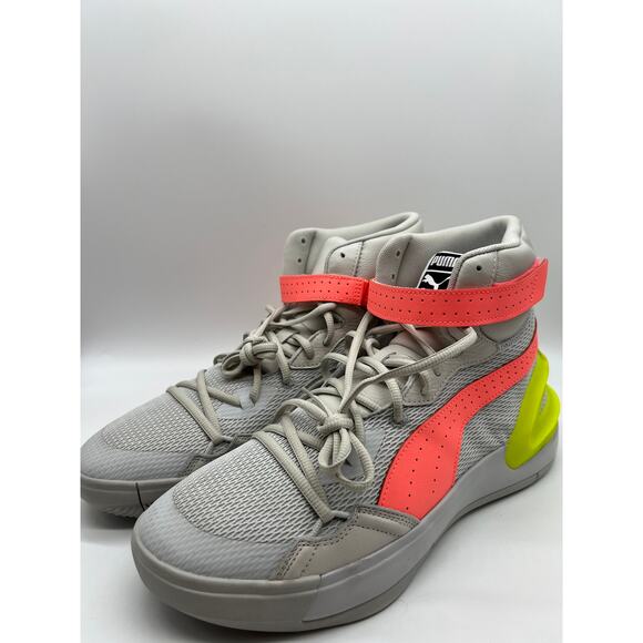 Puma Men's Basketball Hoops Sky Modern OSG Glacier/Grey 194131-01 Size 11.5 - Picture 8 of 16